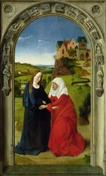 De Visitatie, c.1445 (detail)